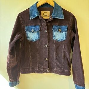Vintage Corduroy & Denim Jacket